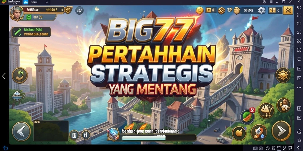 Screenshot utama BIG77 menampilkan gameplay Tower Defense yang seru dan menantang.