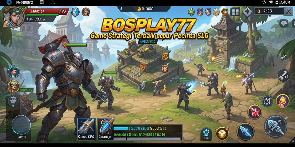 Tampilan gameplay seru dalam <strong>BOSPLAY77</strong> dengan banyak aksi strategis.