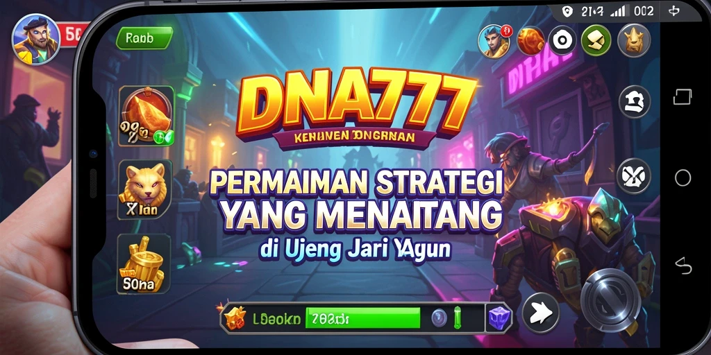 Tampilan gameplay strategis dari DNA777 yang menantang.