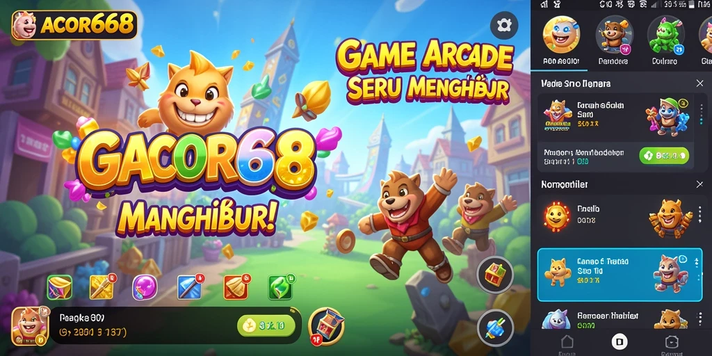 Tampilan gameplay GACOR668 yang memukau dan menantang.