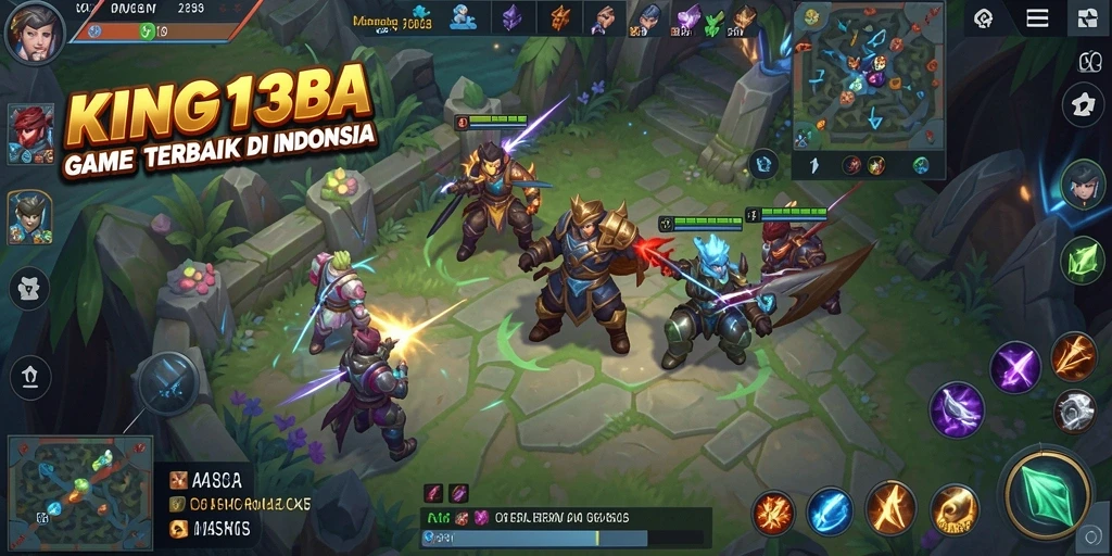 Tampilan gameplay yang dinamis dan seru di KING138.