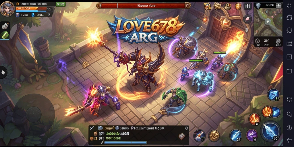 Gameplay dinamis yang memukau dengan aksi ARPG yang seru.