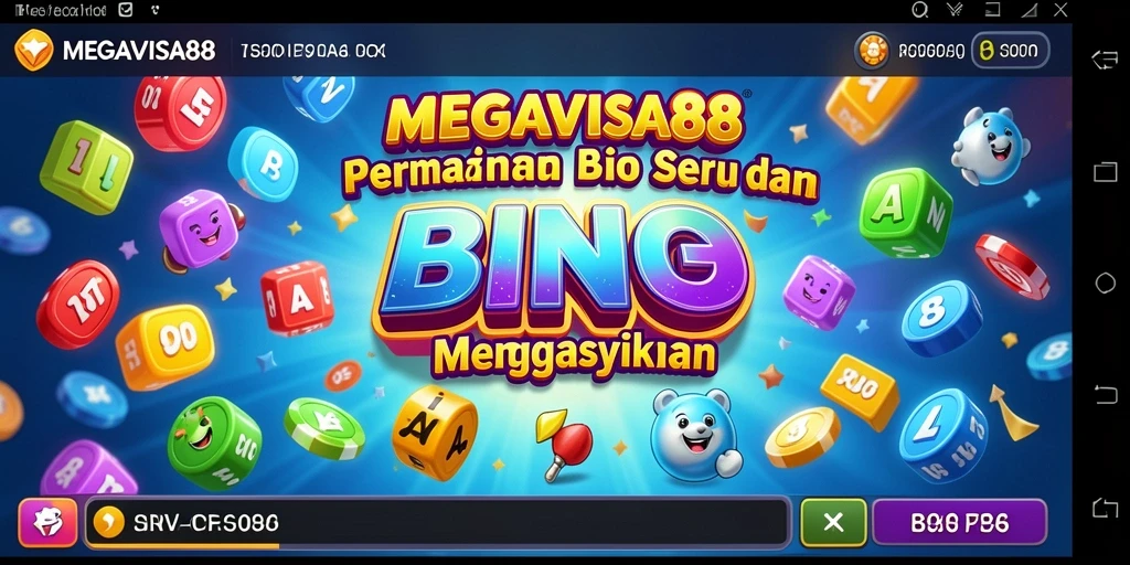 Tampilan gameplay seru di aplikasi MEGAVISA88 dengan aksi bingo yang mendebarkan.